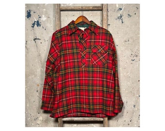 LL Bean 1960s Pullover Wool Shirt