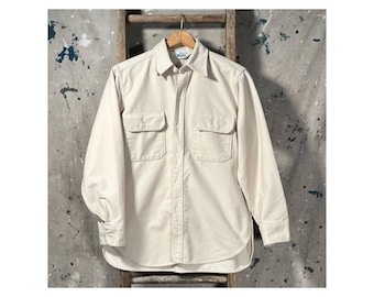 1970s Woolrich Chamois Shirt Made in USA
