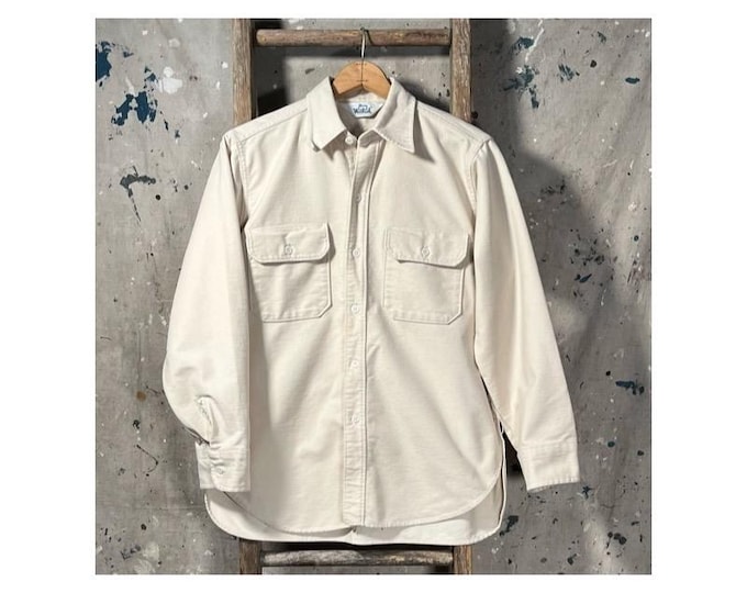 1970s Woolrich Chamois Shirt Made in USA