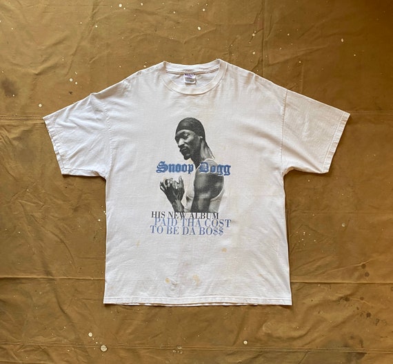 2002 Snoop Dogg Promo Rap Tee Double Sided XL - Etsy