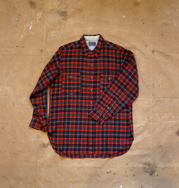 50s Pendleton Shirt 100% Virgin Wool