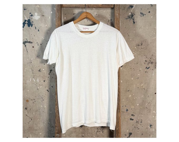 Paper Thin '60s Munsingswear White T-shirt
