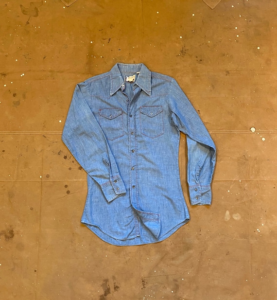 50s Wrangler Chambray Shirt
