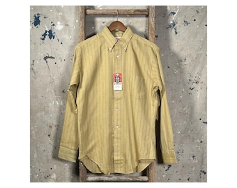 1960s McGregor Striped Shirt Deadstock