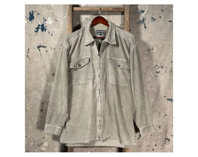 1990s Wide Wale Corduroy Shirt