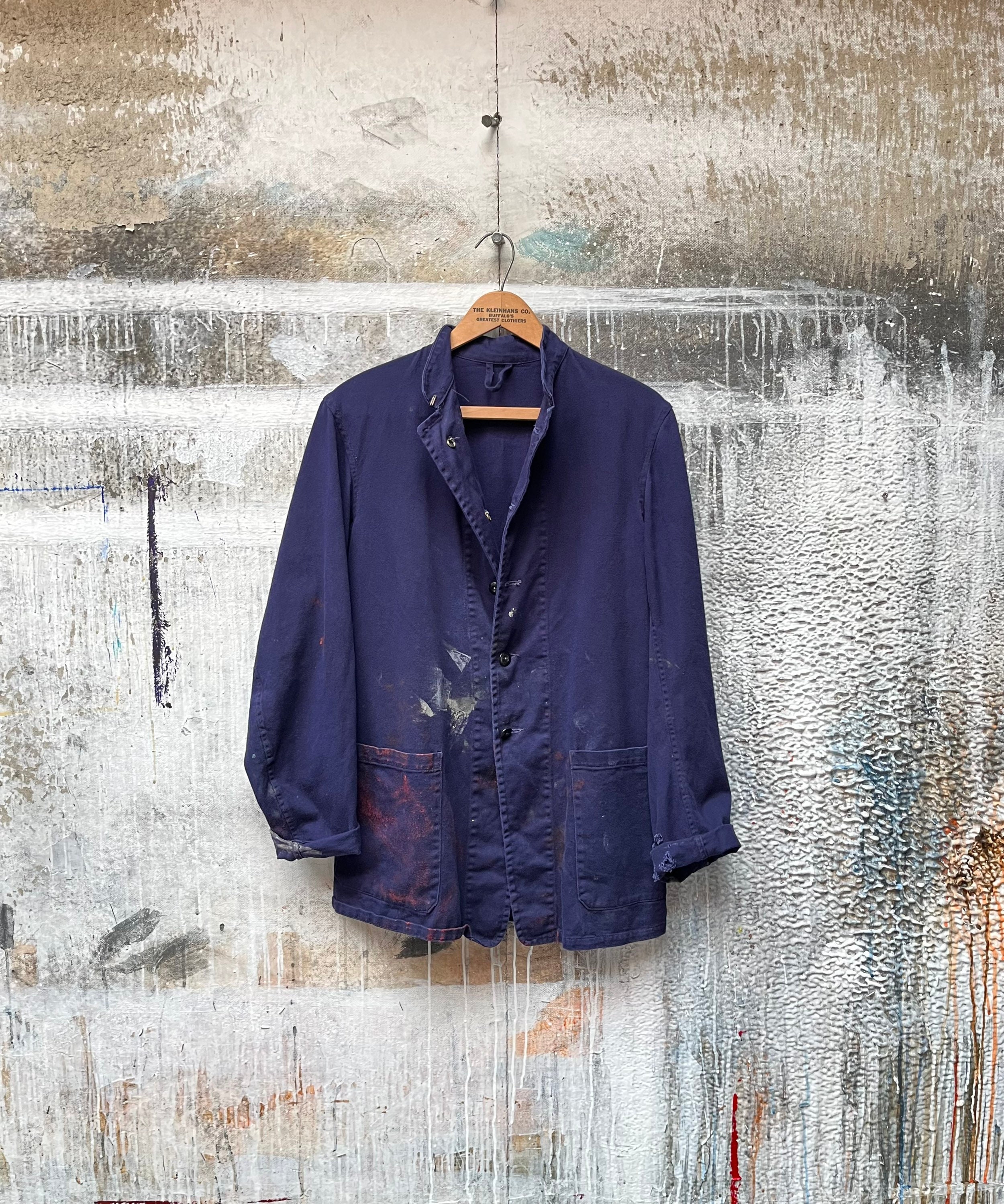 French Chore Coat Moleskin - Etsy