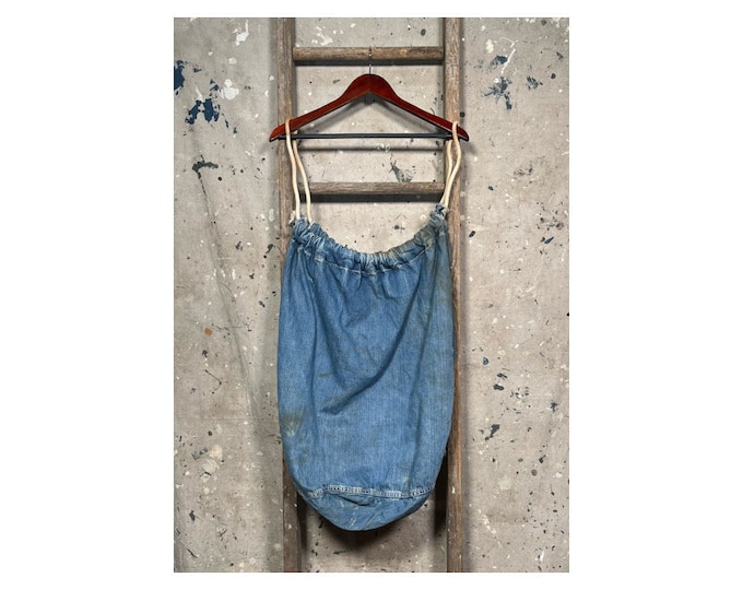 WWII Denim Bag Laundry Selvedge