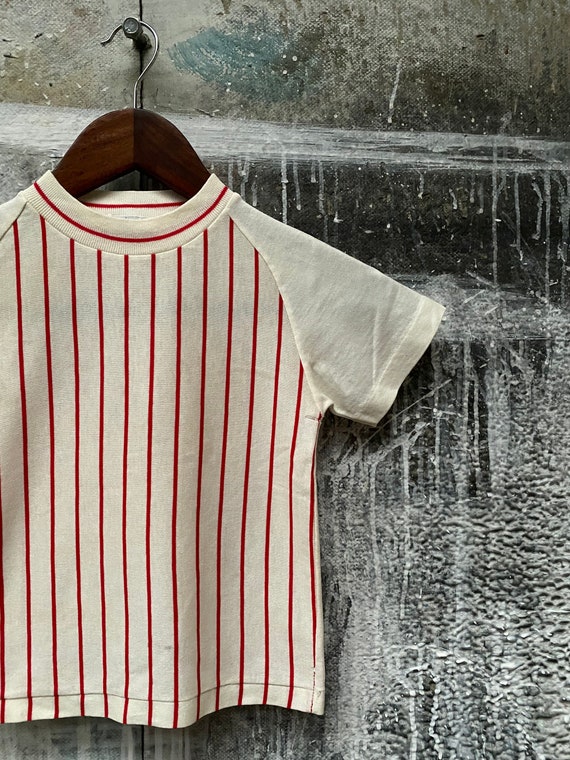 Kids '60s Stripe T-shirt Knit - image 4