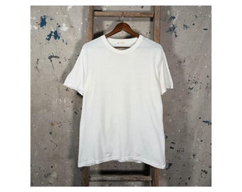 Paper Thin '70s White T-shirt Munsingwear