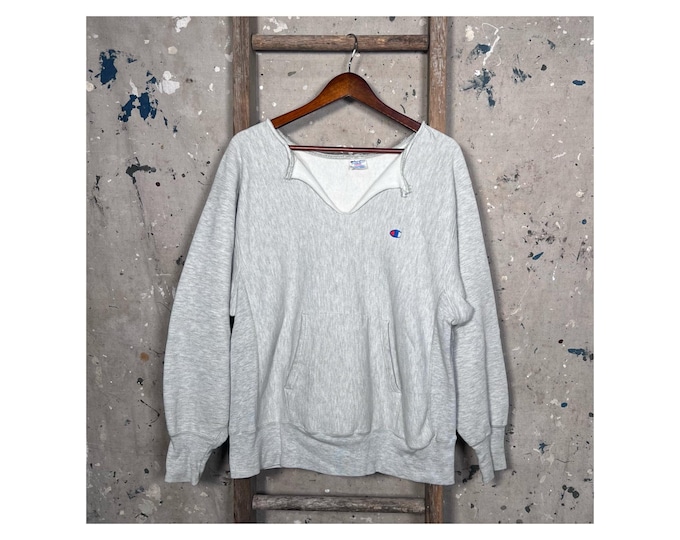 Hoodless '80s Champion Reverse Weave Hoodie