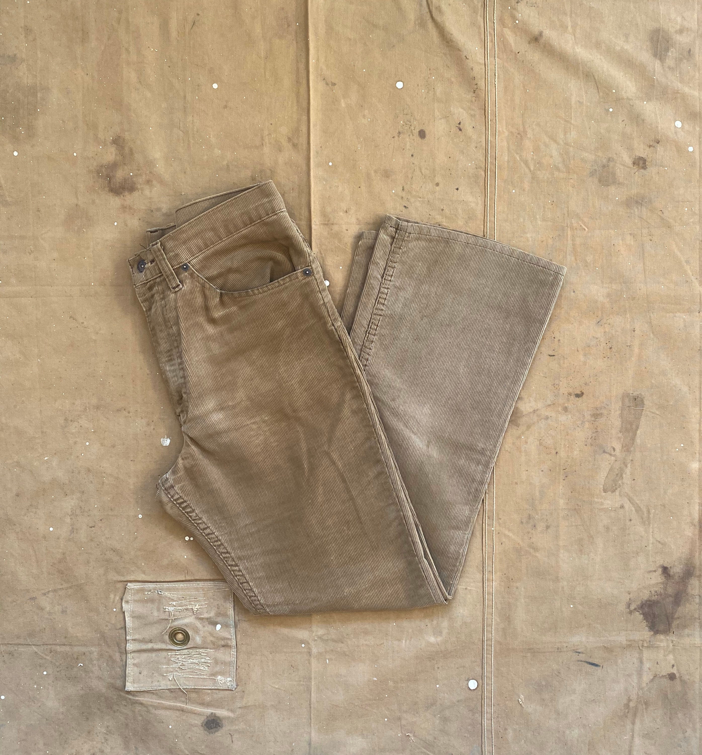 519 Corduroy Pants Straight Leg