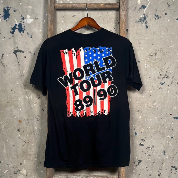 1989 Skid Row Tour T-shirt - Etsy