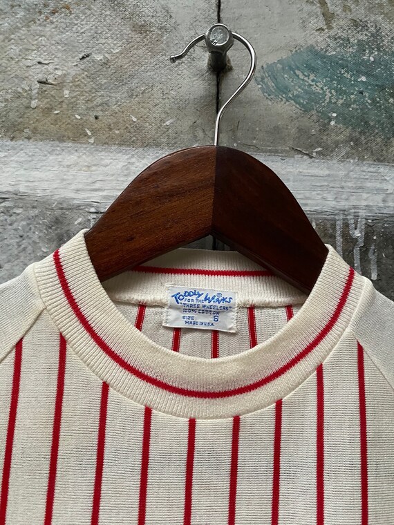 Kids '60s Stripe T-shirt Knit - image 8