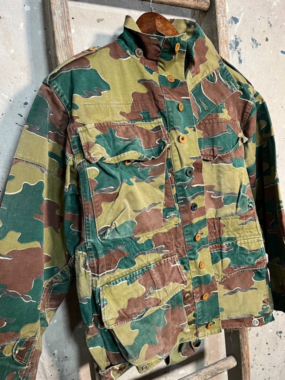 Belgian 1950s Paratrooper Camo Jacket - Etsy