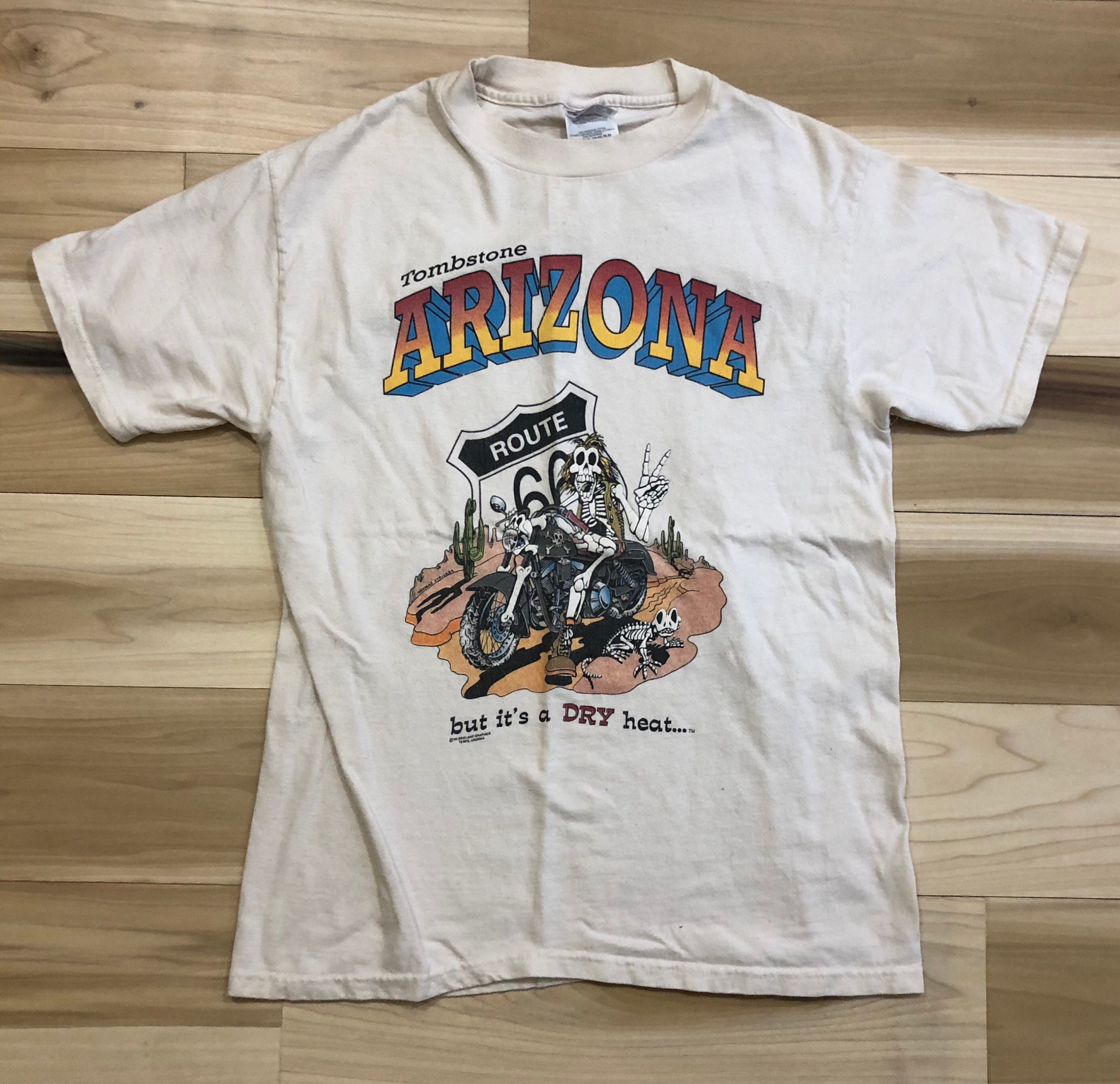 Route 66 Tombstone Arizona T Shirt Hanes Beefy Tee Novelty Graphic Tee ...