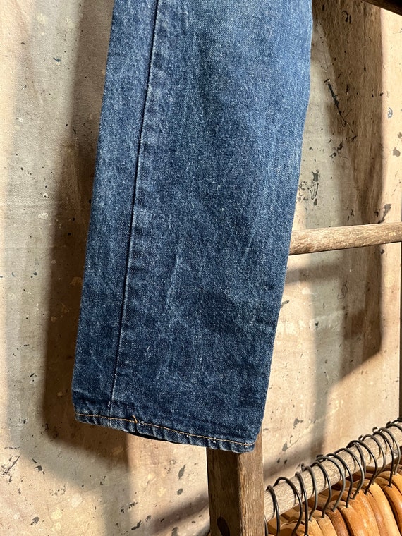 Dark Wash '70s Levi's 505 0217 USA - image 3