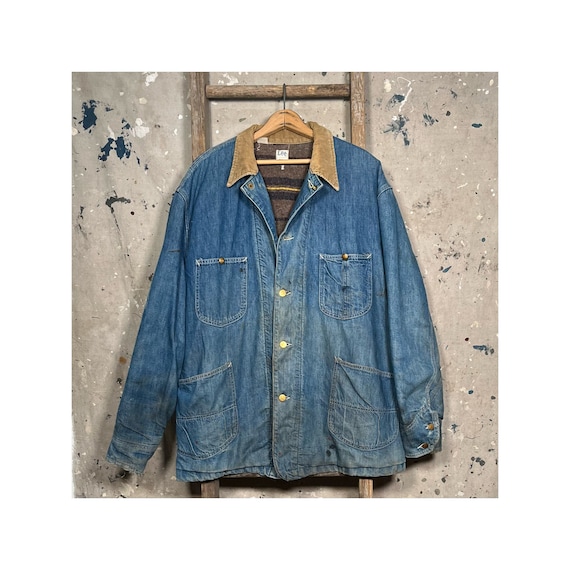 Blanket Lined Lee '70s Chore Jacket Sanforized XL - Etsy