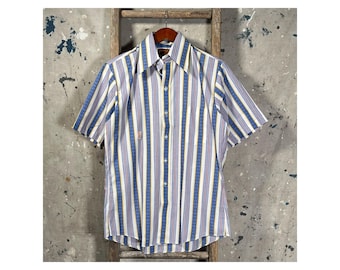 1970s Stripe Sportshirt By Sears