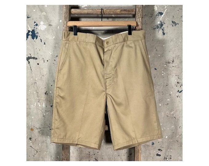 Ivy Style '50s Khaki Shorts 34 waist