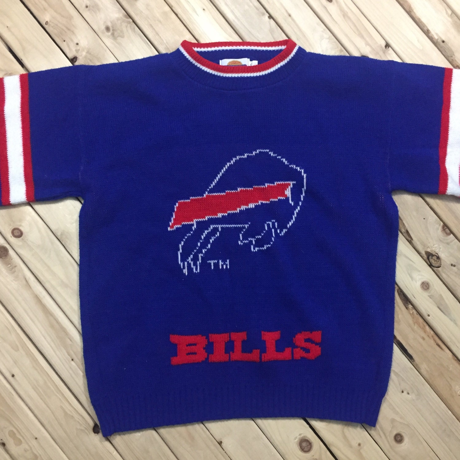 1990s Buffalo Bills Marv Levy Sweater 