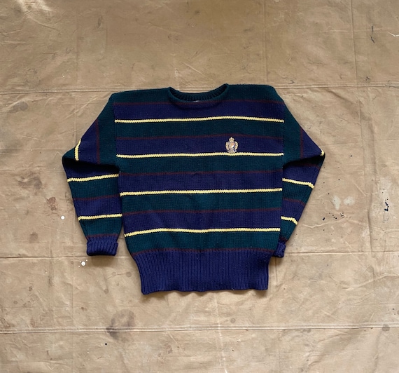90s polo sweater