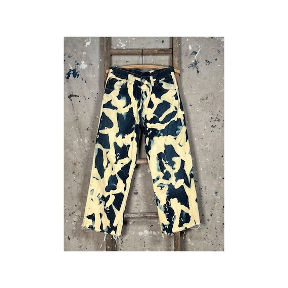Bleached Y2K Levi's Jeans Made in Poland