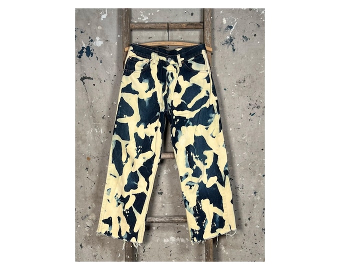 Bleached Y2K Levi's Jeans Made in Poland