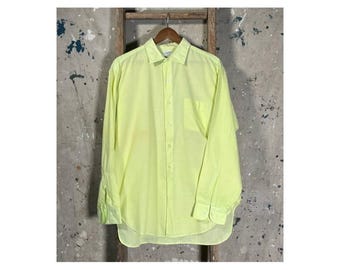 Green Manhattan 1940s Button Down Shirt