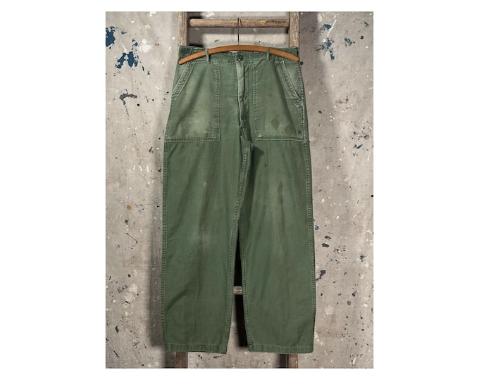 1960s OG 107 Trousers 30 Waist
