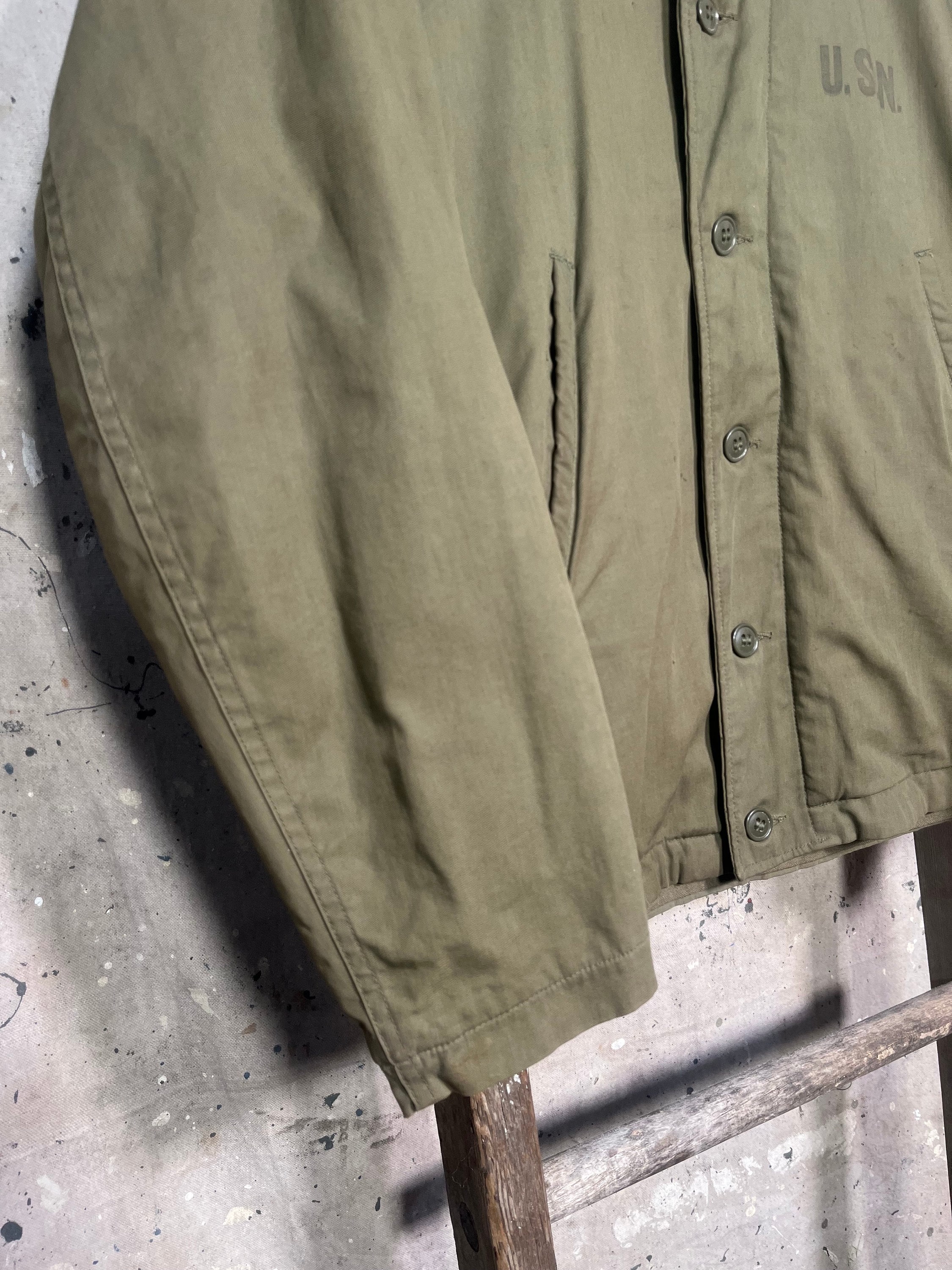 1940s USN N-4 Jacket Deadstock 1940s USN N-4 Jacket Deadstock