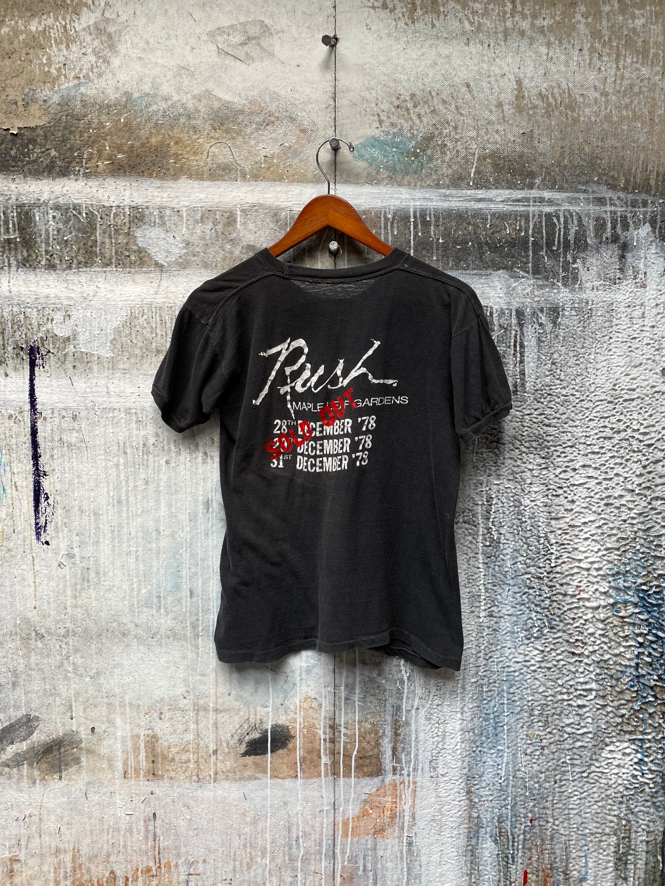 rush ツアーtシャツ　FADE is BEAUTIFＵＬ RUSH '70s Tour of the Hemispheres T-shirt Toronto - Etsy