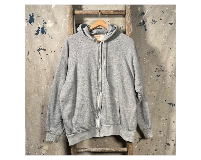 1970s Thermal Lined Hoodie