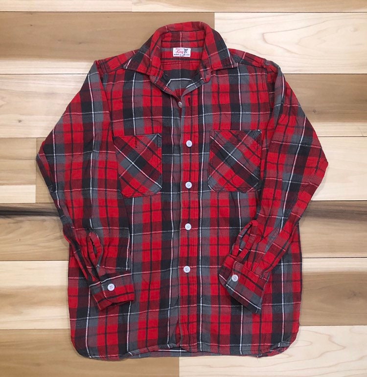 Winter king 1960s Flannel Shirt