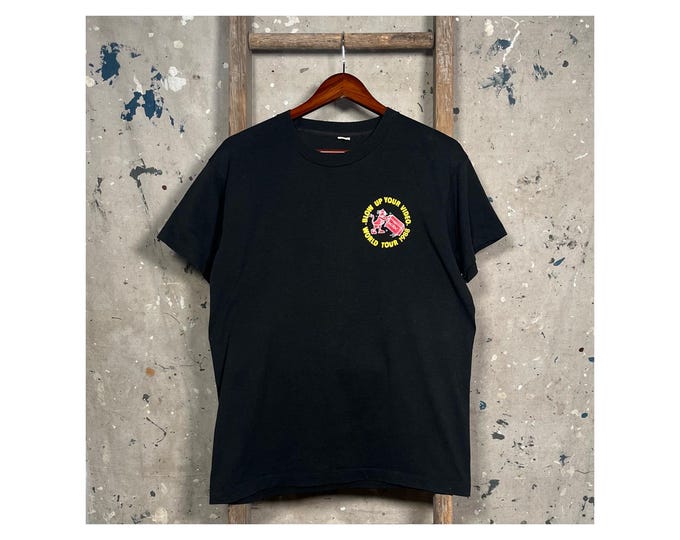 1988 ACDC Blow Up Your Video Promo T-shirt