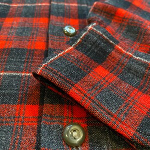 50s Pendleton Shirt 100% Virgin Wool image 6