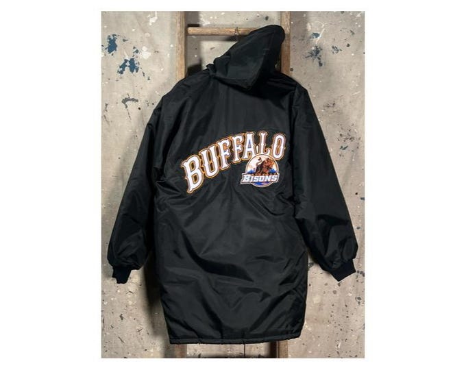 1990s Buffalo Bison On-Field Warm Up Jacket