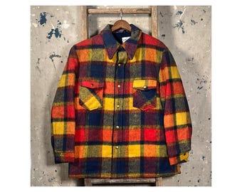 1960s Brushed Mohair Plaid Jacket AM&A's