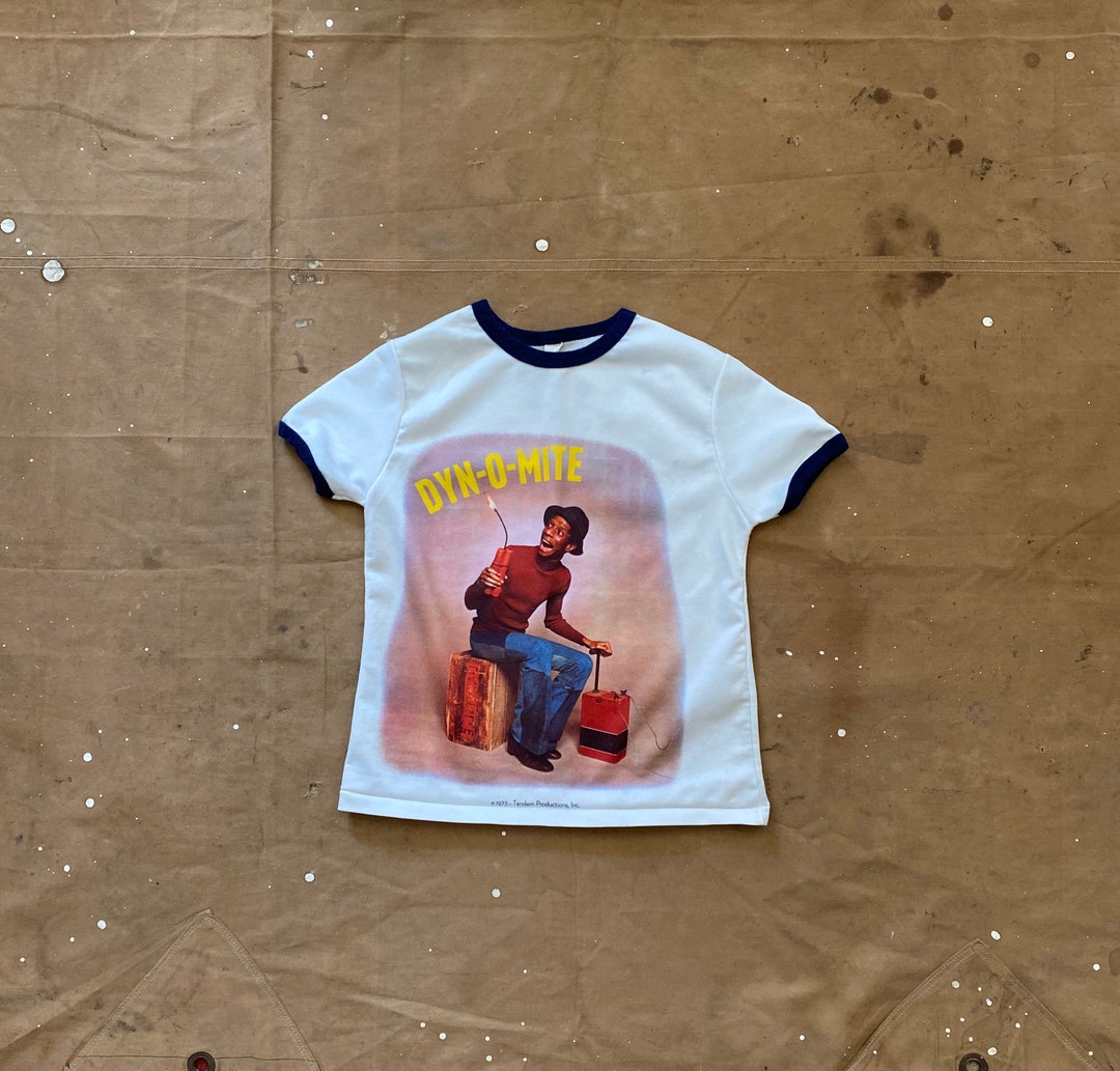 T-shirt Dye-O-Mite à imprimé photo réaliste des années 70 Jimmy
