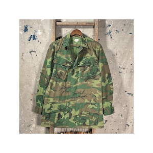 60〜70s ERDL Leaf Camo Utility Shirt Jkt. Erdl Jungle Jacket - Etsy