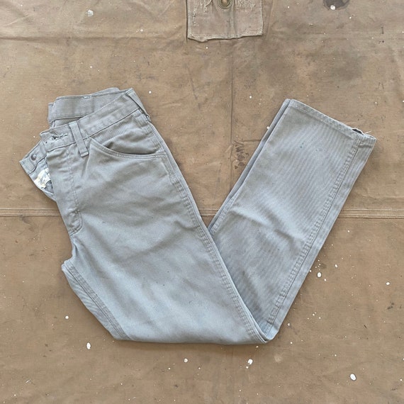 50s Wrangler Jeans 26 Waist Gray