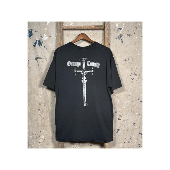 Orange County Choppers '90s Black T-shirt Thrashed - Etsy