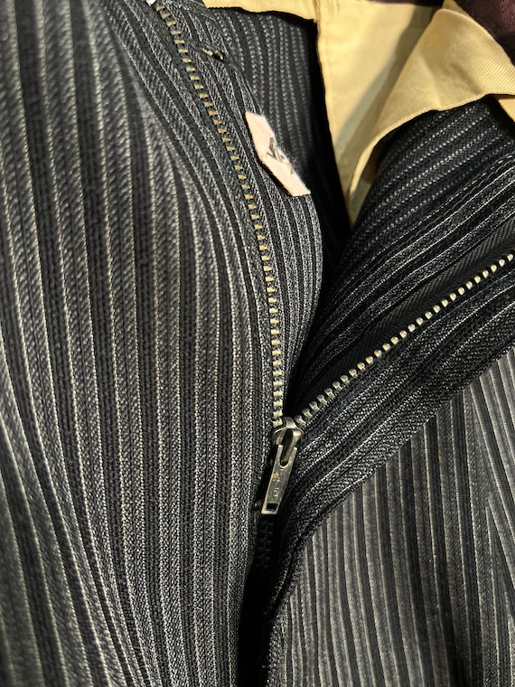 Antique Black Stripe Trousers 32 waist - image 6