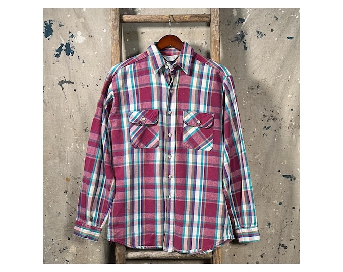 1970s Cotton Knit Flannel by 5 brother