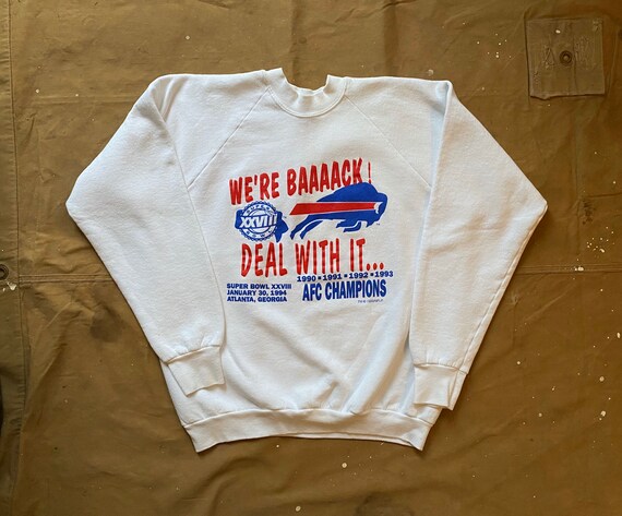 90s Buffalo Bills Sweatshirt We’re Back!
