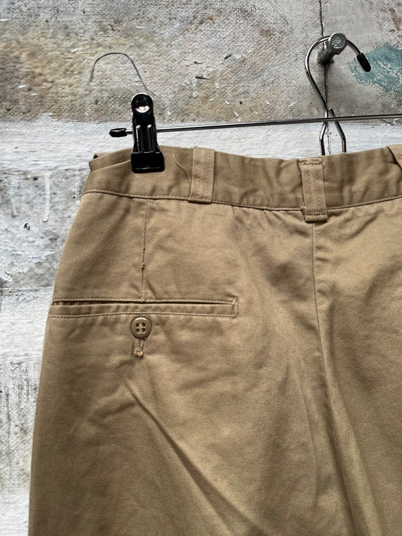 30 Waist '60s Khaki Trousers - image 5