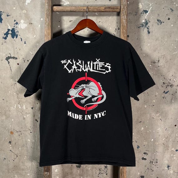 The Casualties 2003 West Coast Tour T-Shirt View 2