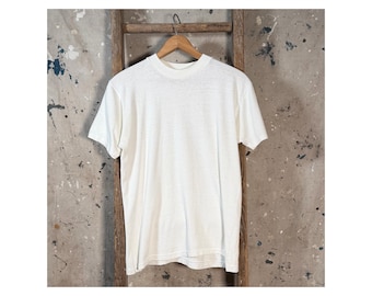 1970s White T-Shirt by Jockey