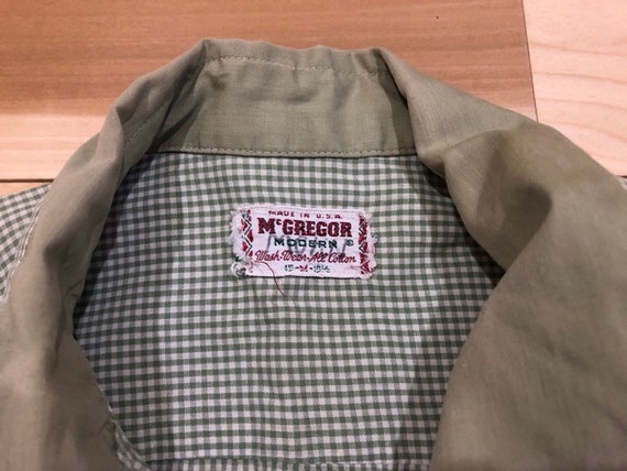 1950s McGregor Modern Button down Loop collar - image 4