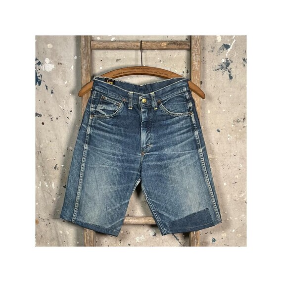 1950s LEE Rider Denim Shorts Cut Off Union Made - image 1