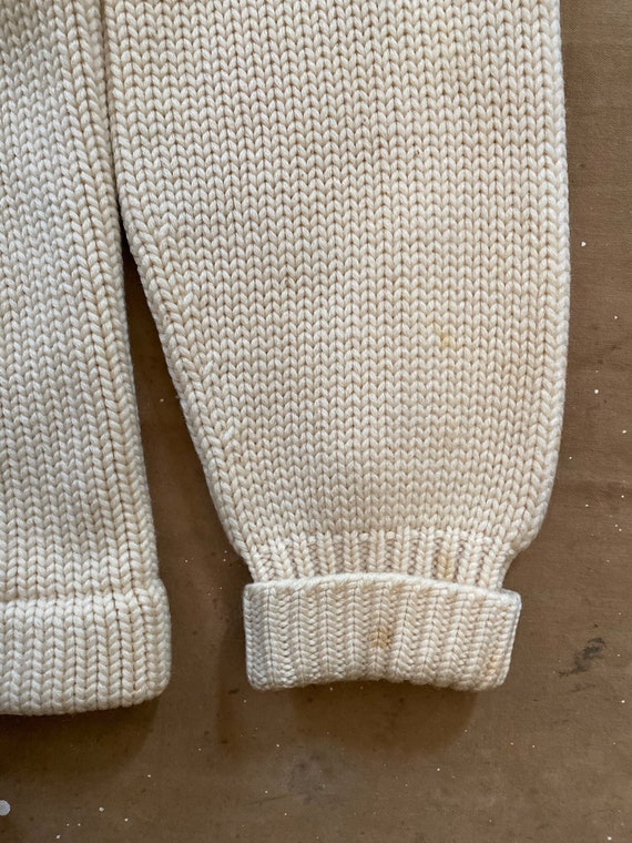 Early '40s Cardigan Knit Sweater Wool - image 5